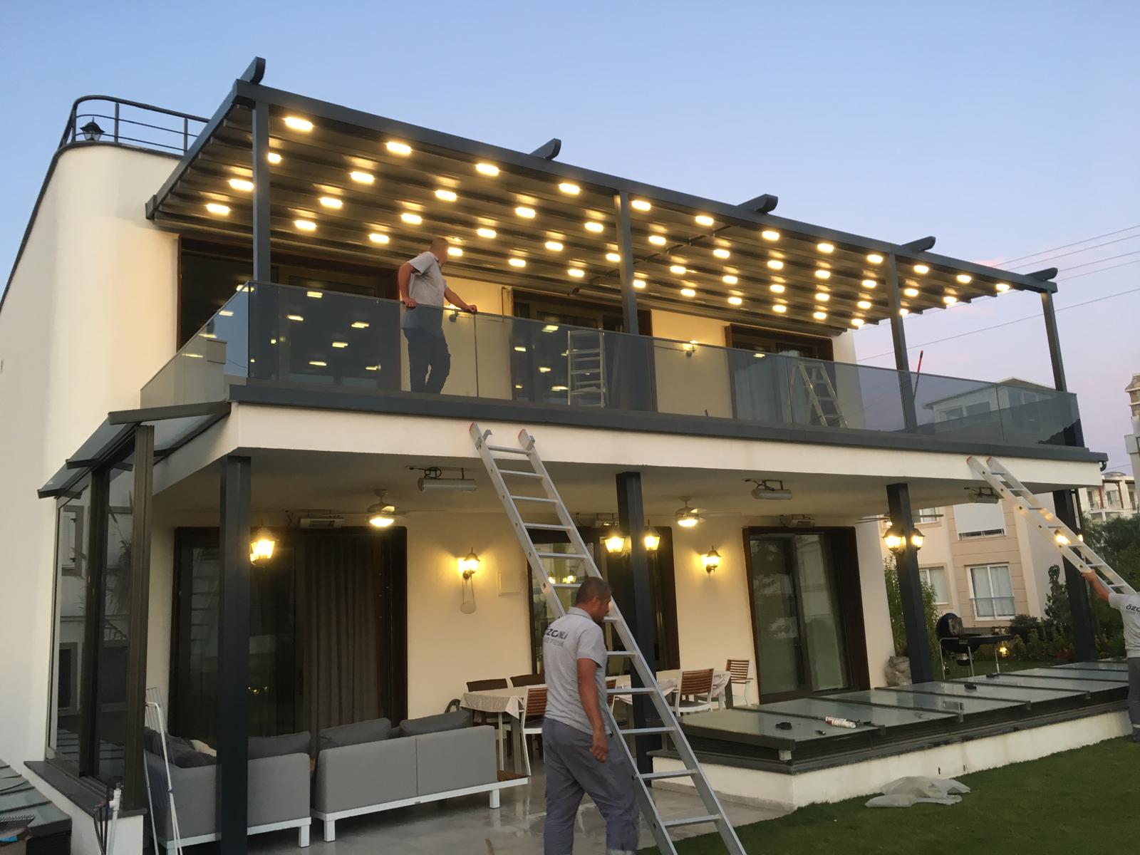 Pergola ve Giyotin Cam Sistemi